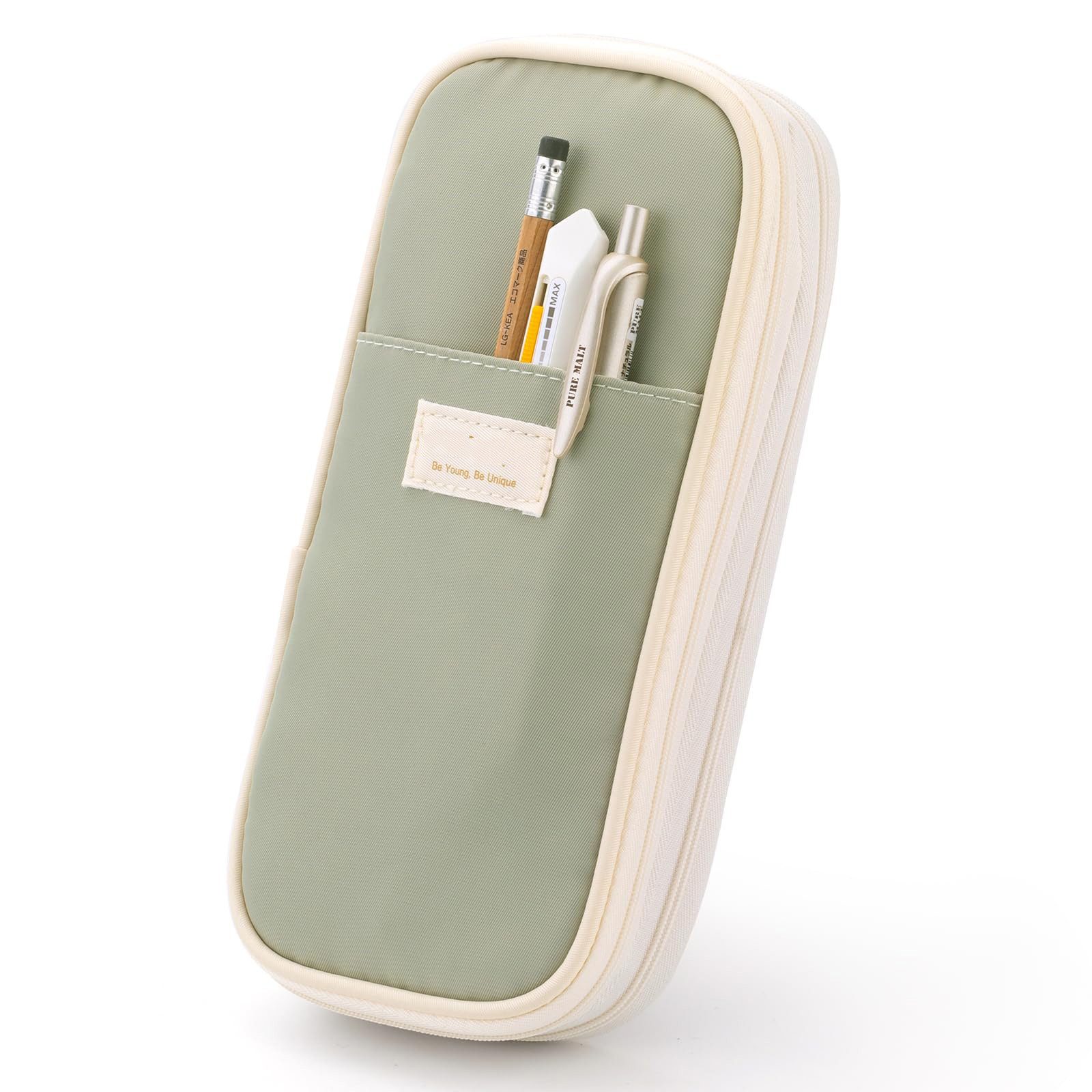 Diwzbyn Schreibgeräteetui Schlamperbox,Geräumiges Federmäppchen / Etui –, Stiftemappe für Schule, Teenager, Mädchen, Jungen, Männer und Frauen