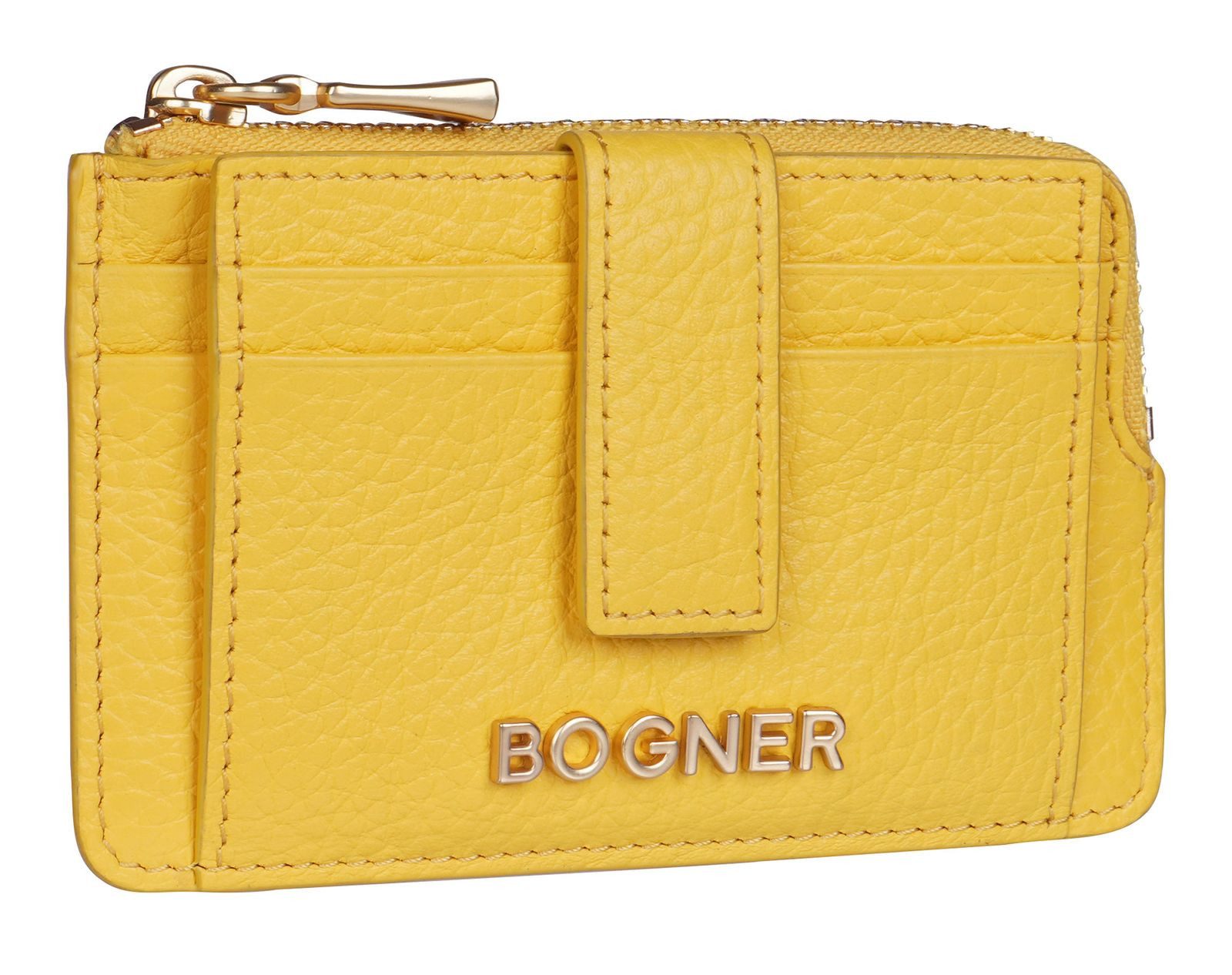 BOGNER Kartenetui Elli Purse, aus echtem Leder mit RFID-Blocker Schutz