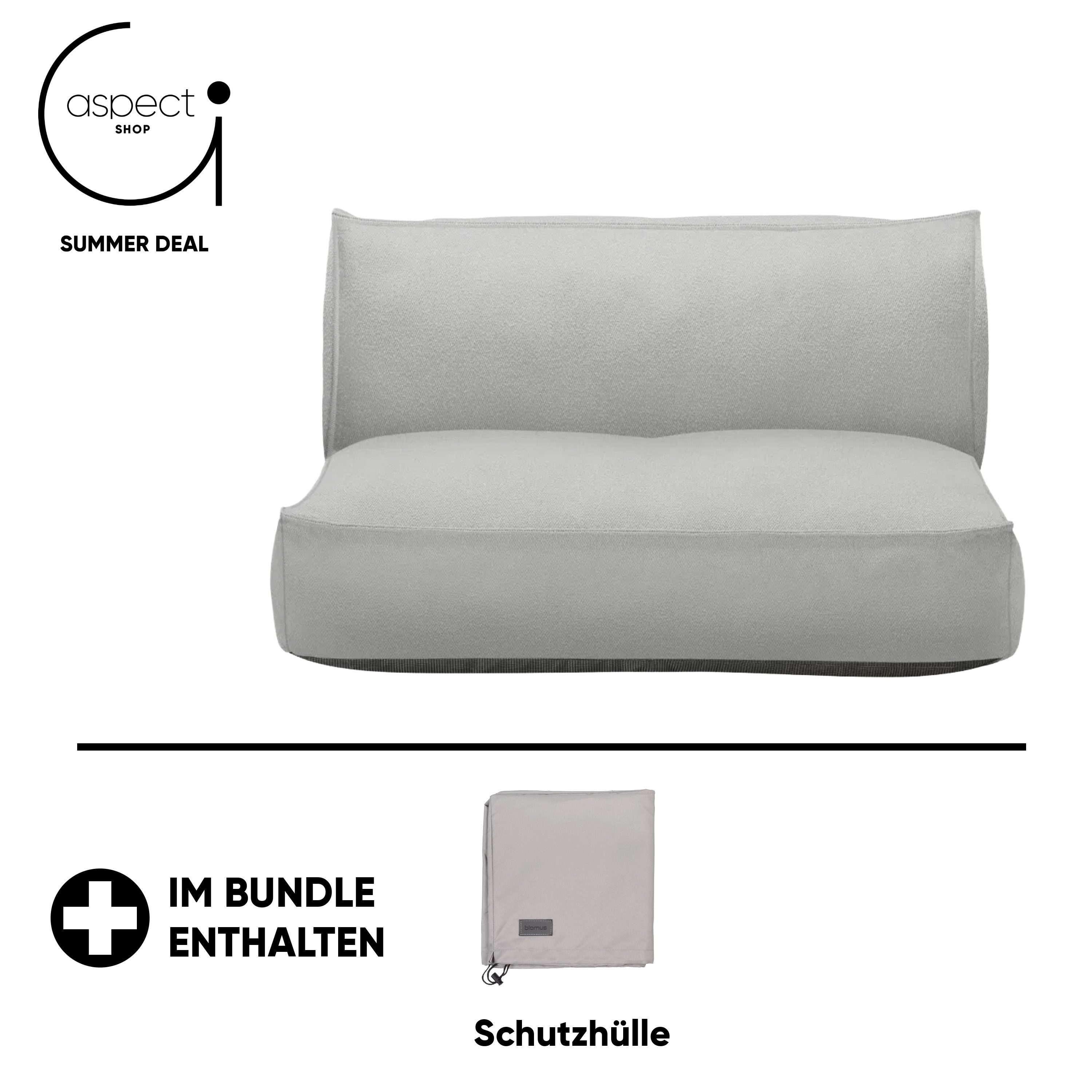 blomus Loungesofa 2-Sitzer Cloud Bouclé