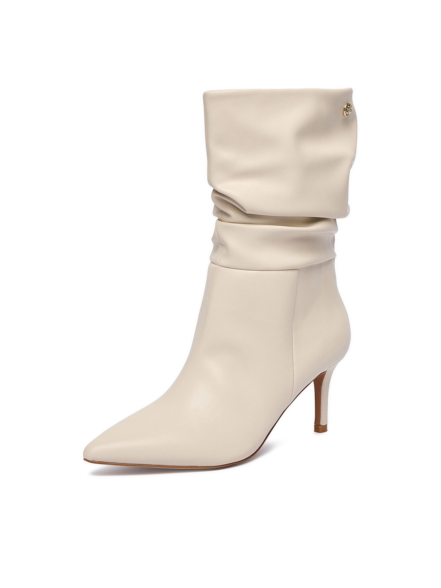 Nine West Nine West Frauen-Knöchelstiefel Écru CEO - SAMIRA-01 Stiefel