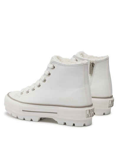 BIG STAR Sneakers aus Stoff MM274037 White Plain 101 Sneaker