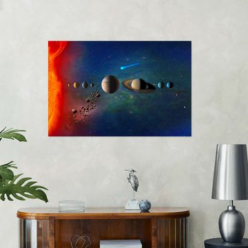 Posterlounge Wandfolie NASA, Sonnensystem, Fotografie