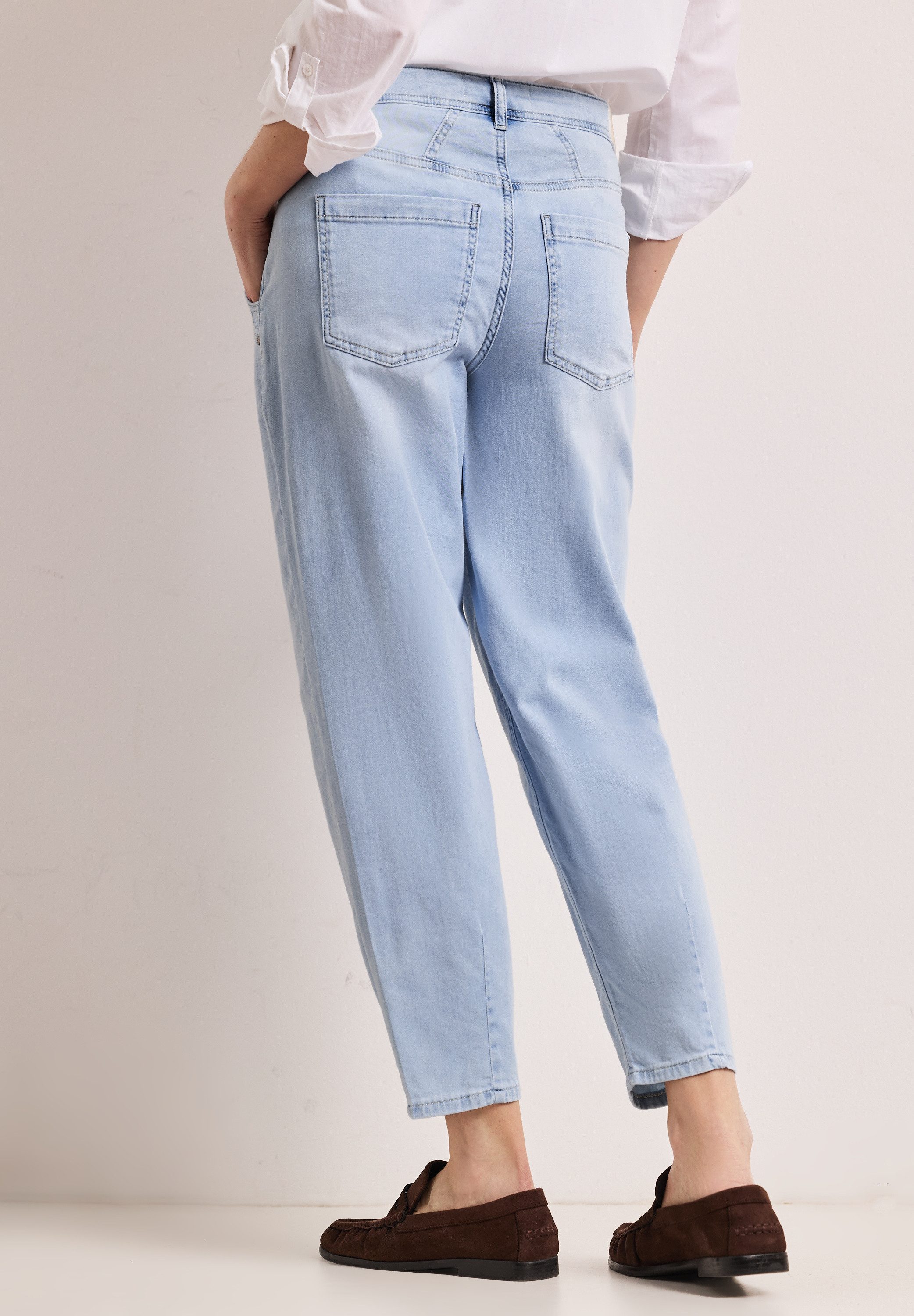 STREET ONE Comfort-fit-Jeans aus Baumwolle mit Stretchanteil
