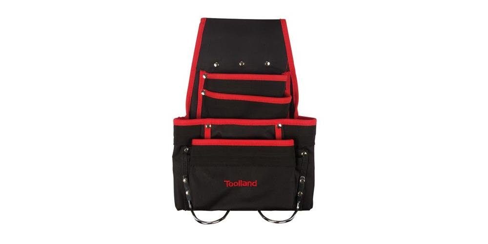 Toolland Werkzeugbox Werkzeug-Gürteltasche - 10 Taschen