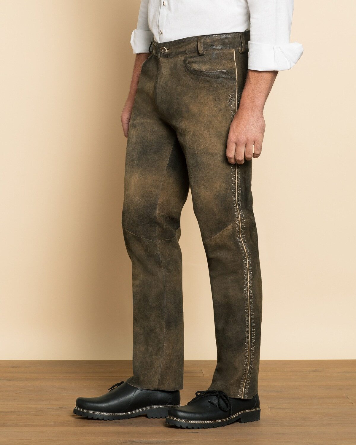 Luis Steindl Trachtenhose Lange Lederhose
