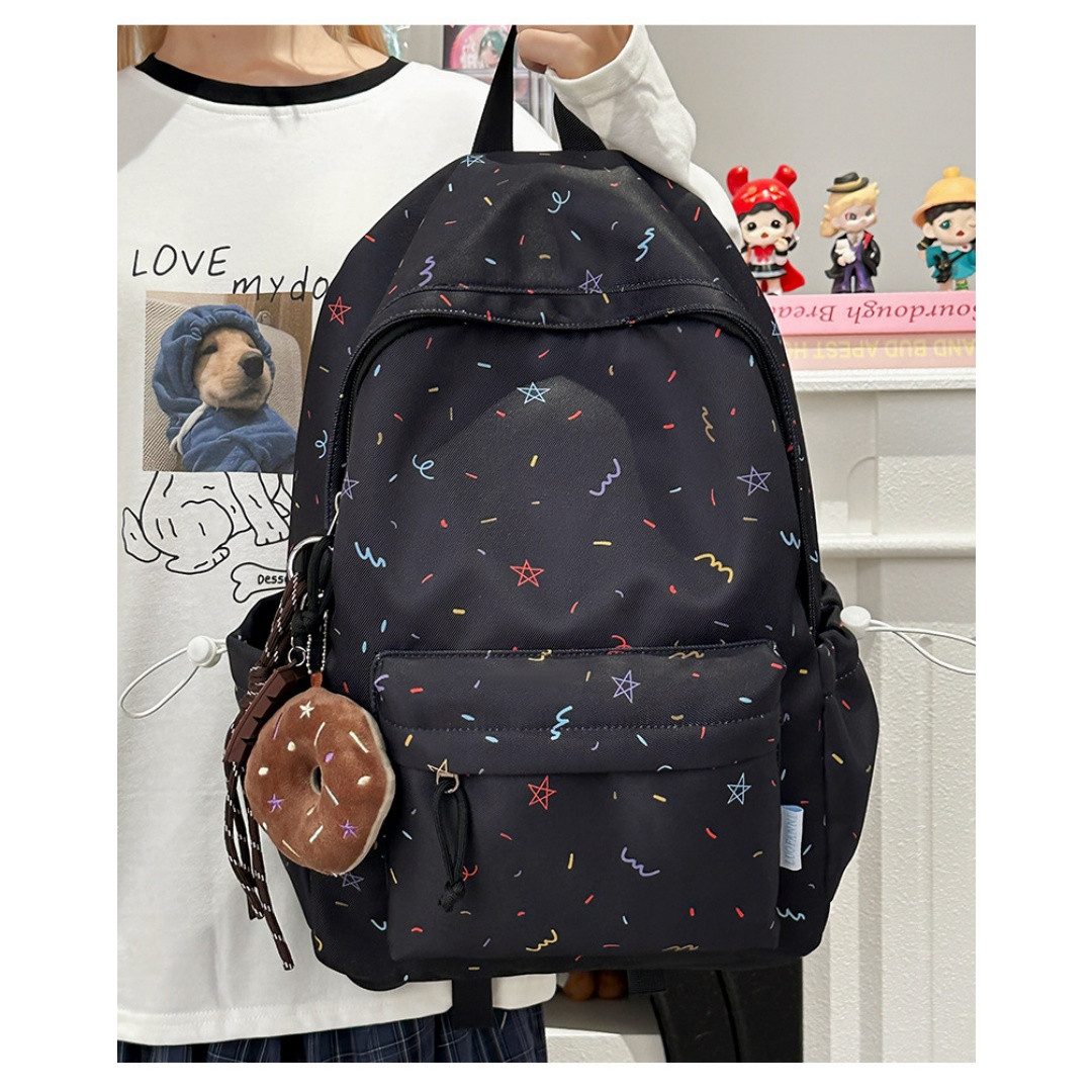 nsihing Schulrucksack Leichter Rucksack Y2K Teenager Mädchen kawaii Schultasche, für Schule Jungen Teenager Arbeitstasche Backpack Aesthetic Casual – Bild 3 von 5