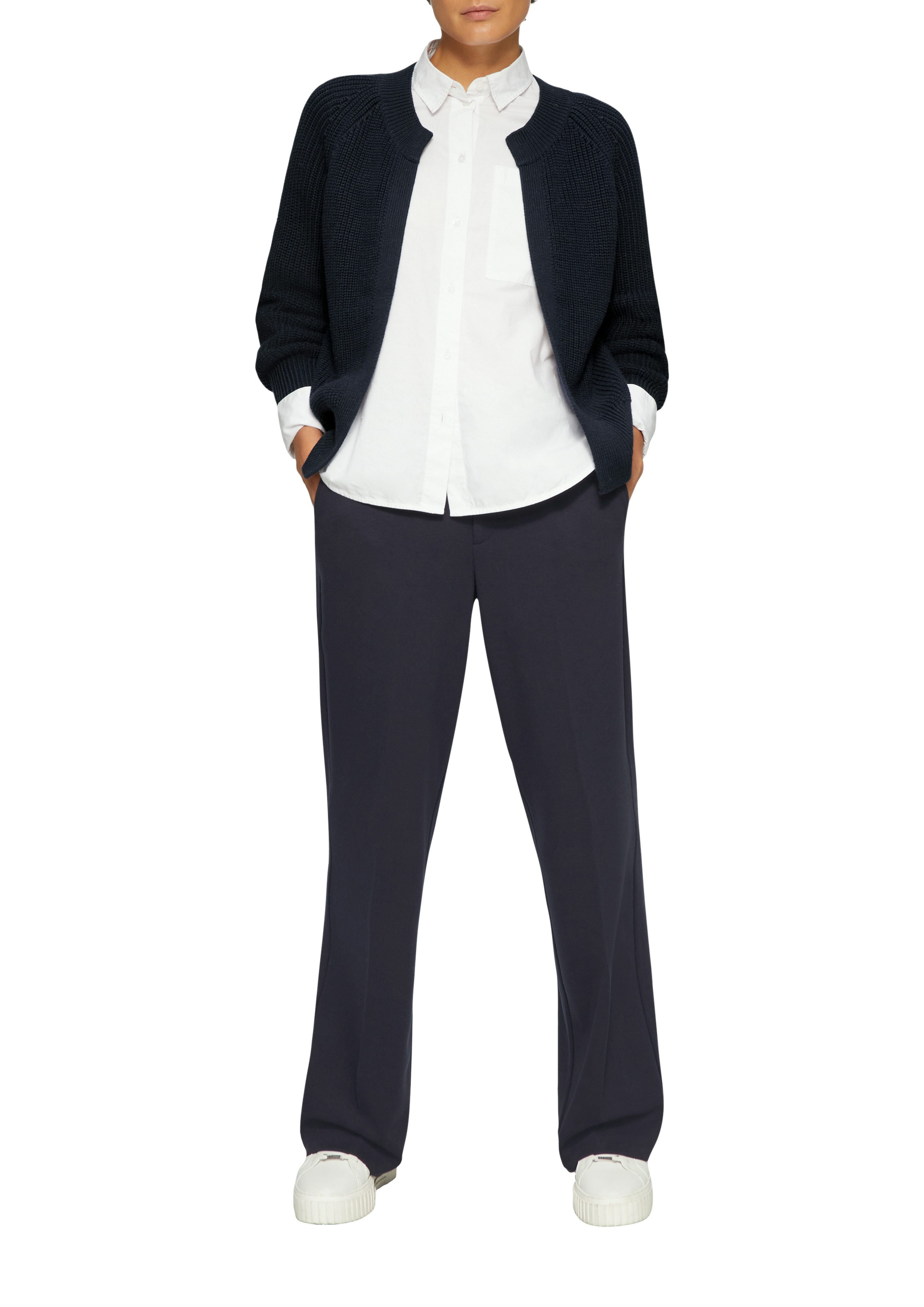 s.Oliver Strickjacke mit Raglanärmeln günstig online kaufen