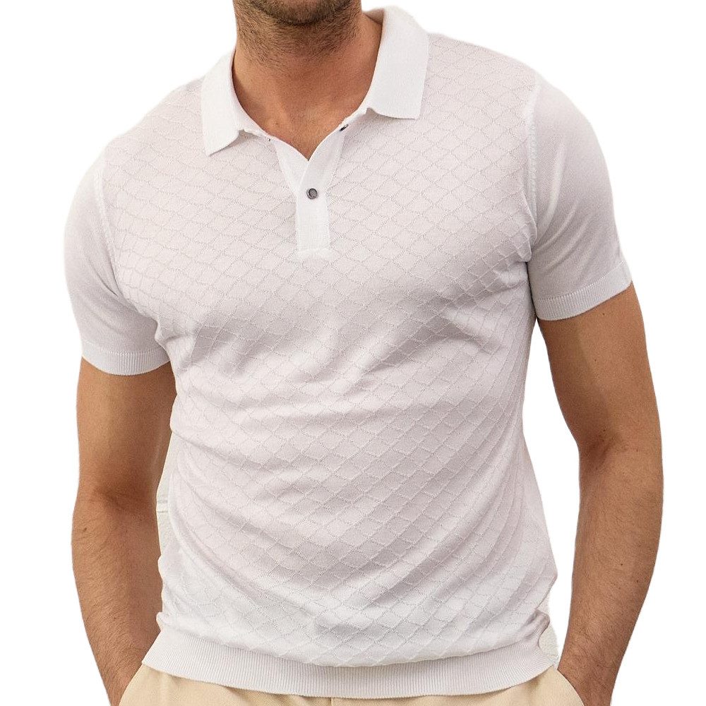 danger Poloshirt Strick-T-Shirt Herren – Rundhals, günstig online kaufen