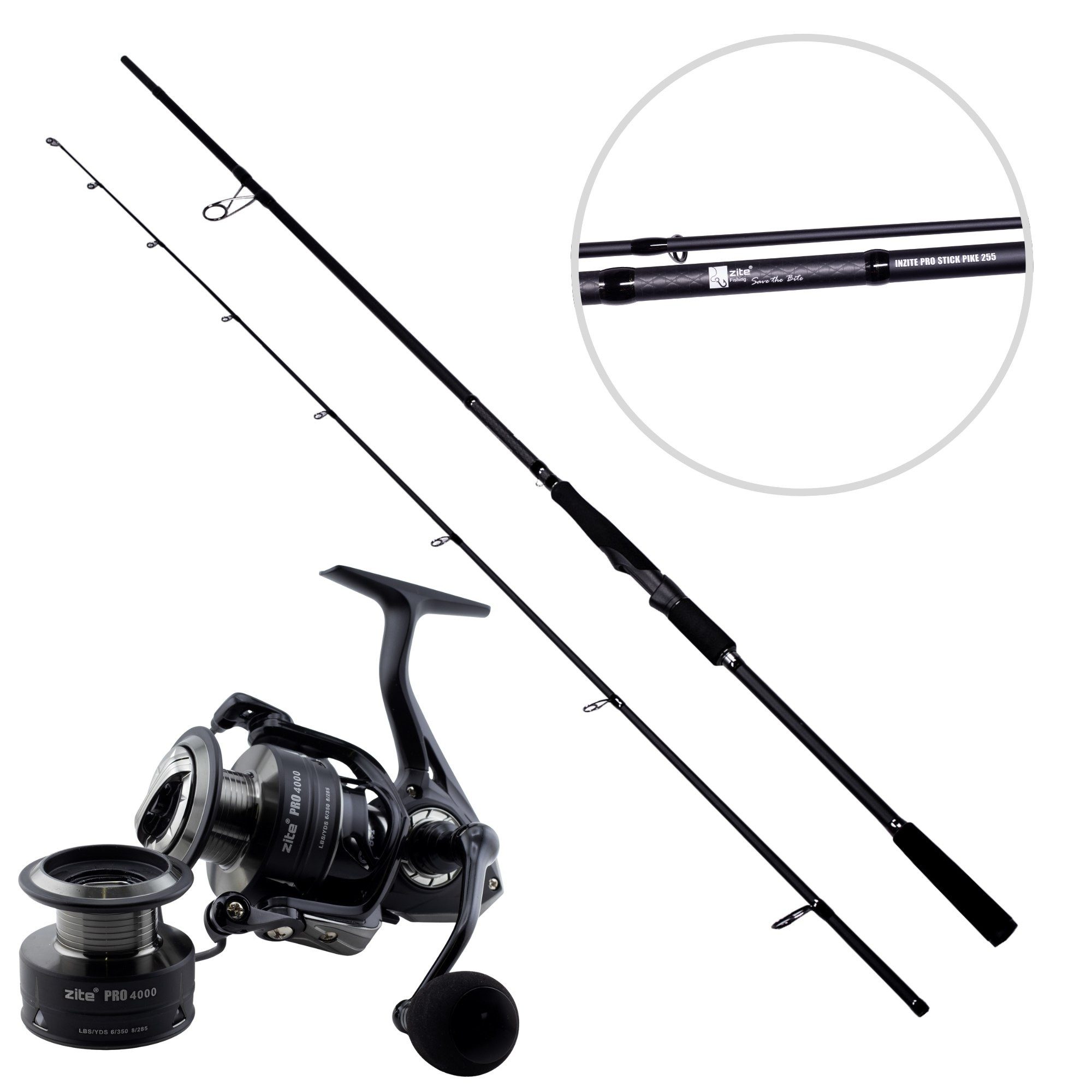 Pro Stick Hecht + Reel Pro 4000