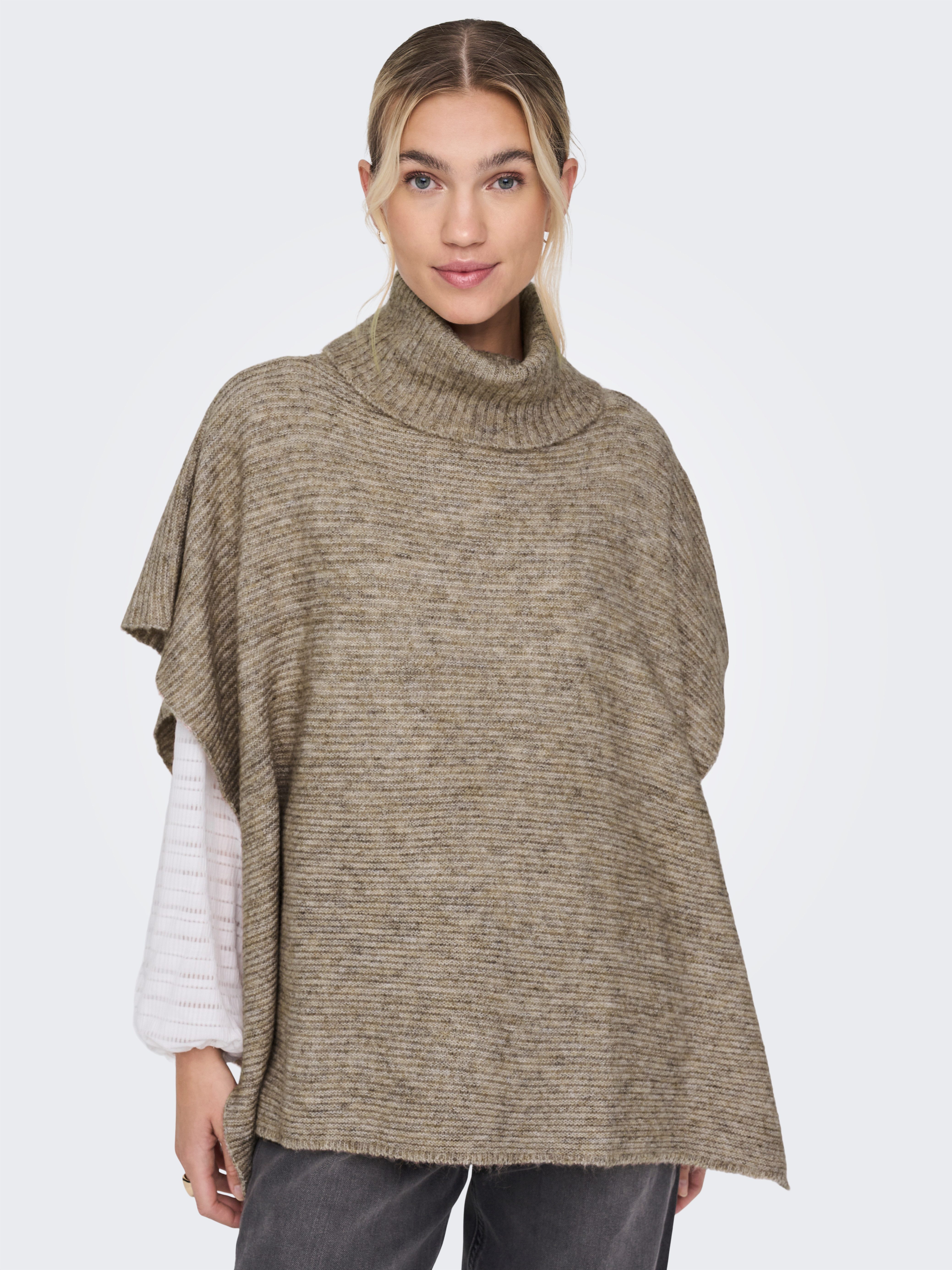ONLY Strickponcho ONLLOVISA LIFE KNIT PONCHO günstig online kaufen