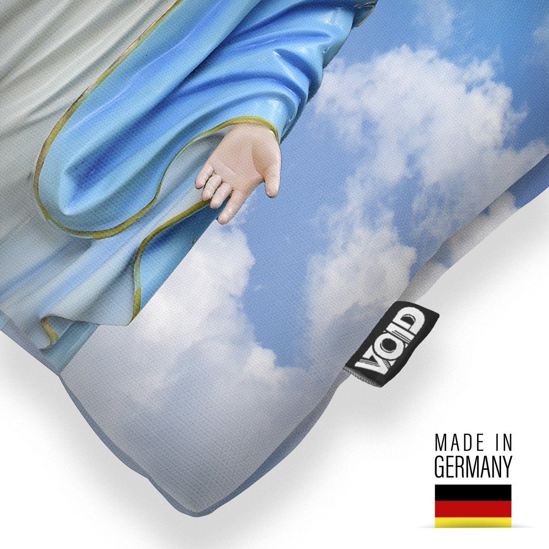 VOID Kissenbezug, (1 Stück), Maria Statue Religion Bibel Maria Statue Religion Bibel Glaube Heilig
