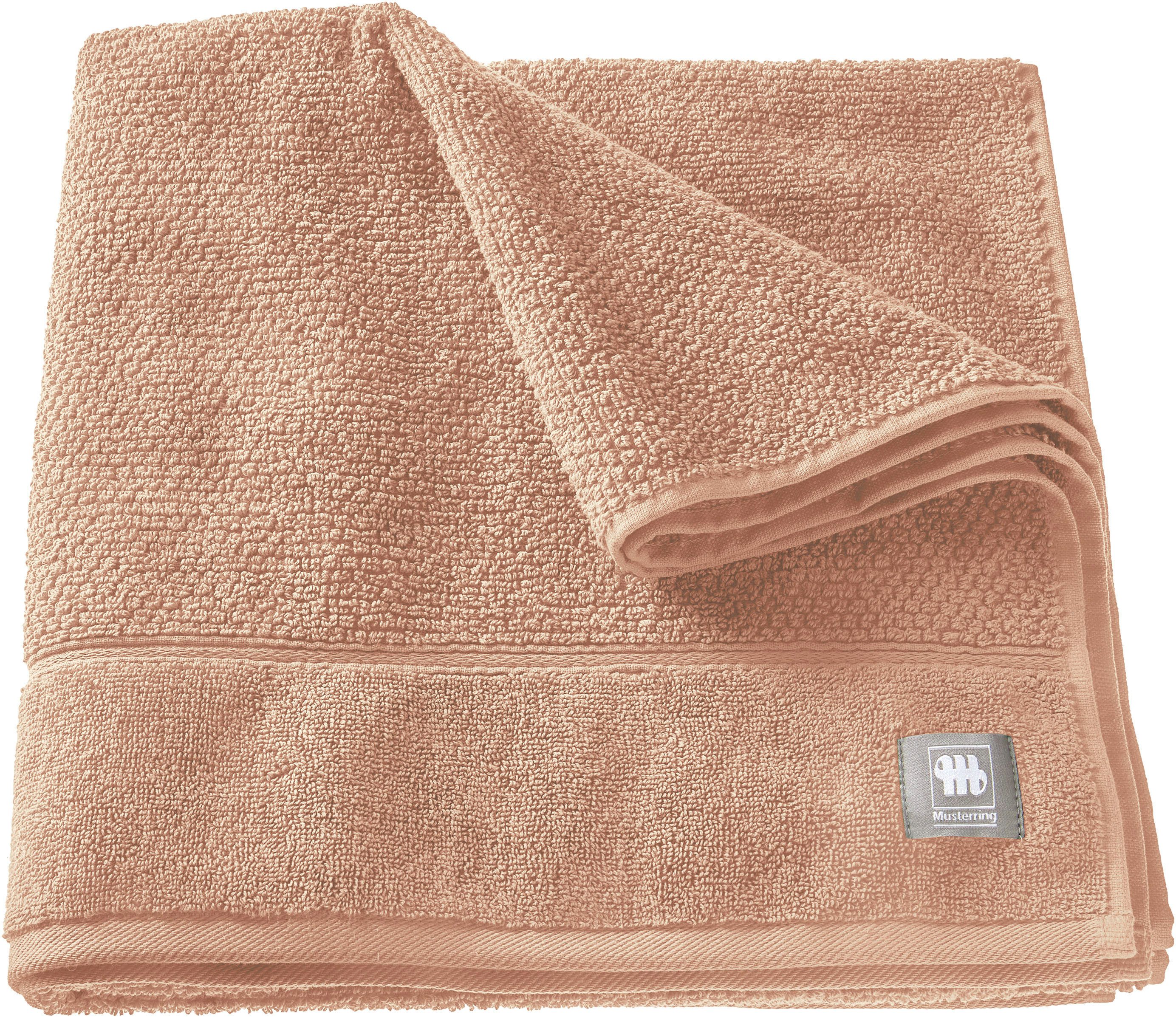 Musterring Badetuch Solid, Frottee (1-St), hautschmeichelnde Airtouch Qualität
