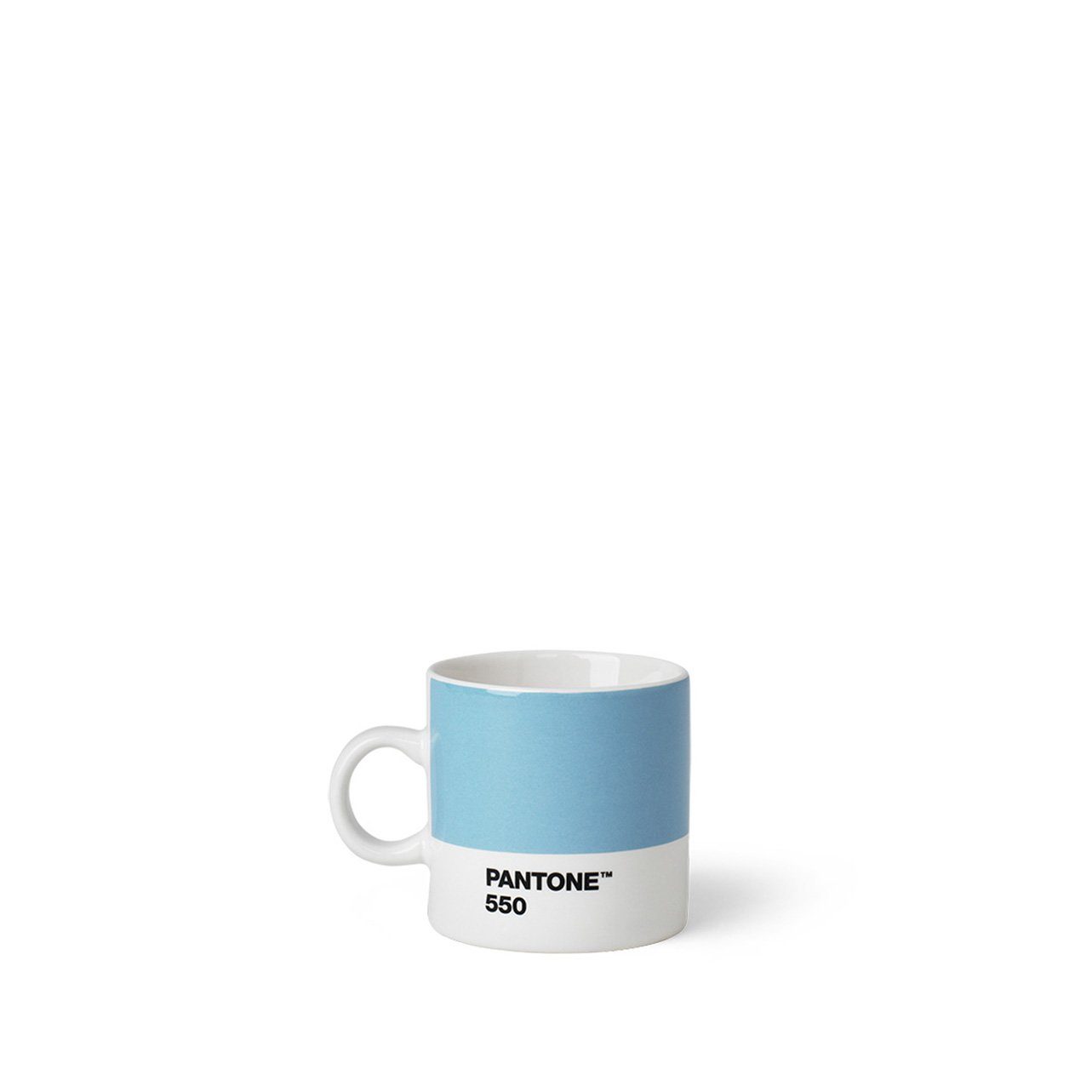 PANTONE Kaffeeservice, Fine Bone, PANTONE Porzellan Espressotasse, dickwandig, spülmaschinenfest, 120ml