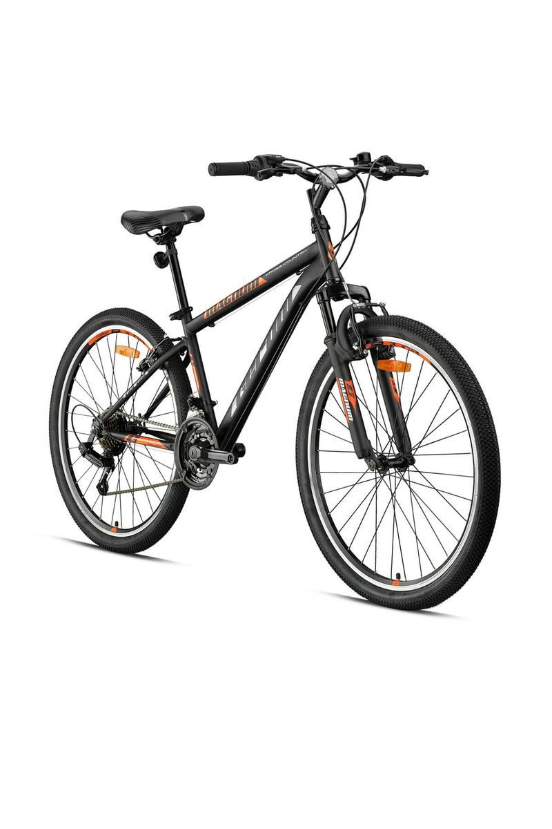 T&Y Trade Mountainbike 24 Zoll Mountainbike Kinder MTB Fahrrad Rad Bike MAGNUM ORANGE GR26066, 21 Gang Shimano, Kettenschaltung, Federgabel, 21 Gänge