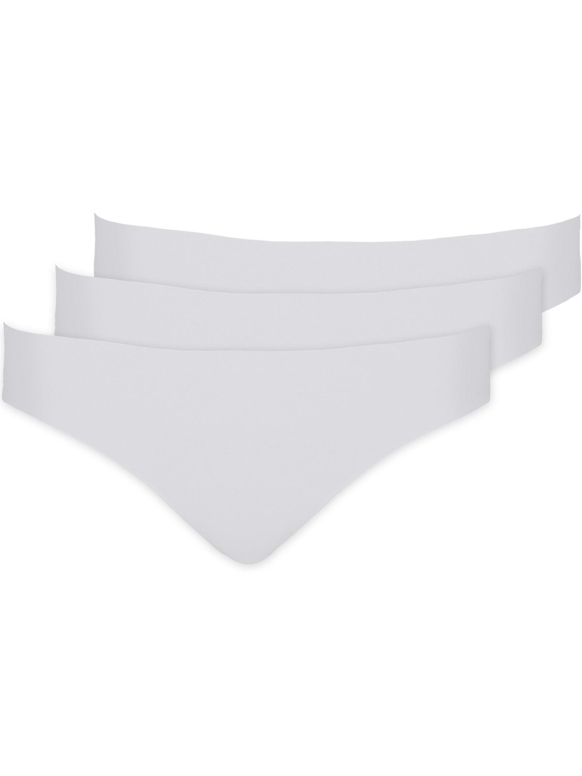 Pompadour Hüftslip 3er Pack Damen Midislip Ultra light Nahtlos (Packung, 3-St)