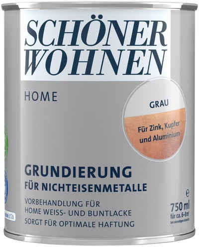 SCHÖNER WOHNEN-Kollektion Haftgrund »Home«, 375 ml, grau, Grundierung für Nichteisenmetalle im Innenbereich