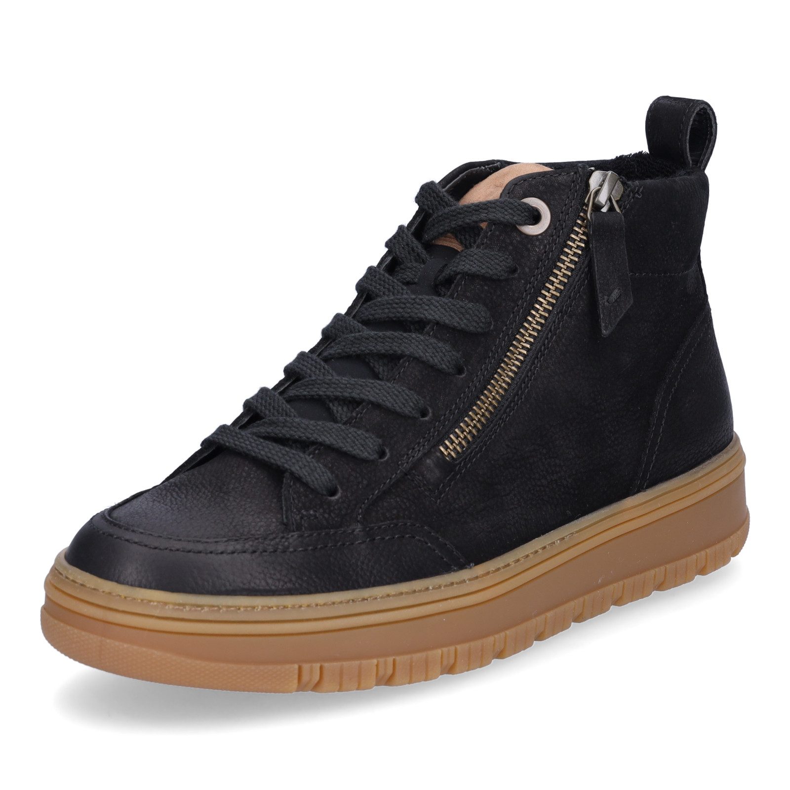 Paul Green Paul Green Damen High-Top Sneaker schwarz Sneaker günstig online kaufen