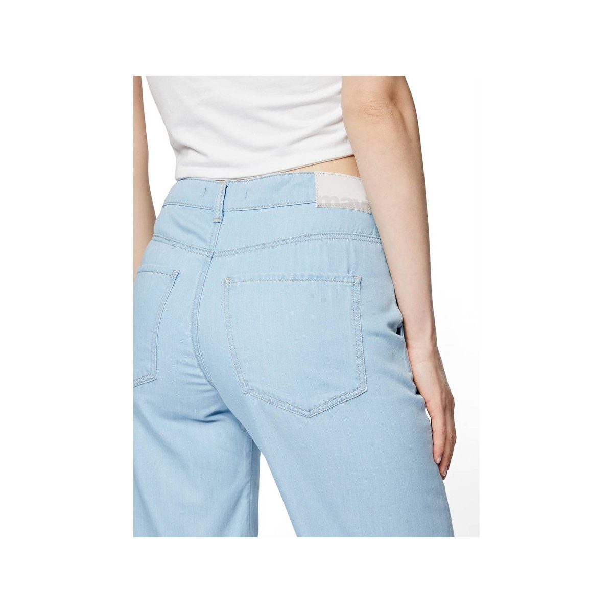 5-Pocket-Jeans Mavi hell-blau (1-tlg)