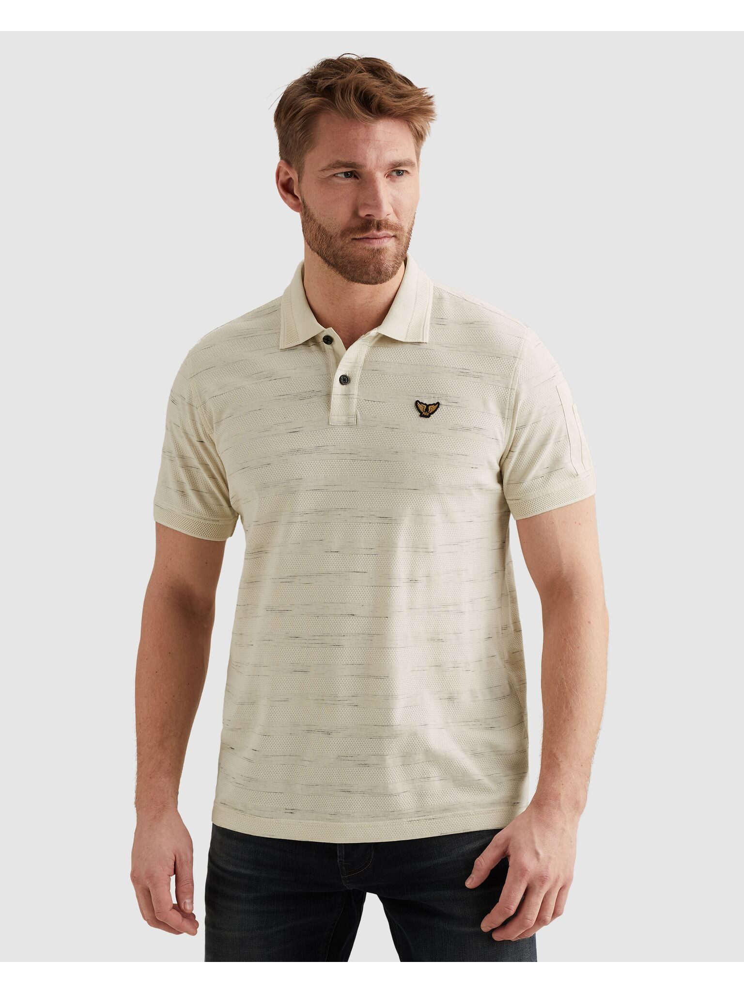 PME LEGEND Poloshirt mit Logo Stickerei