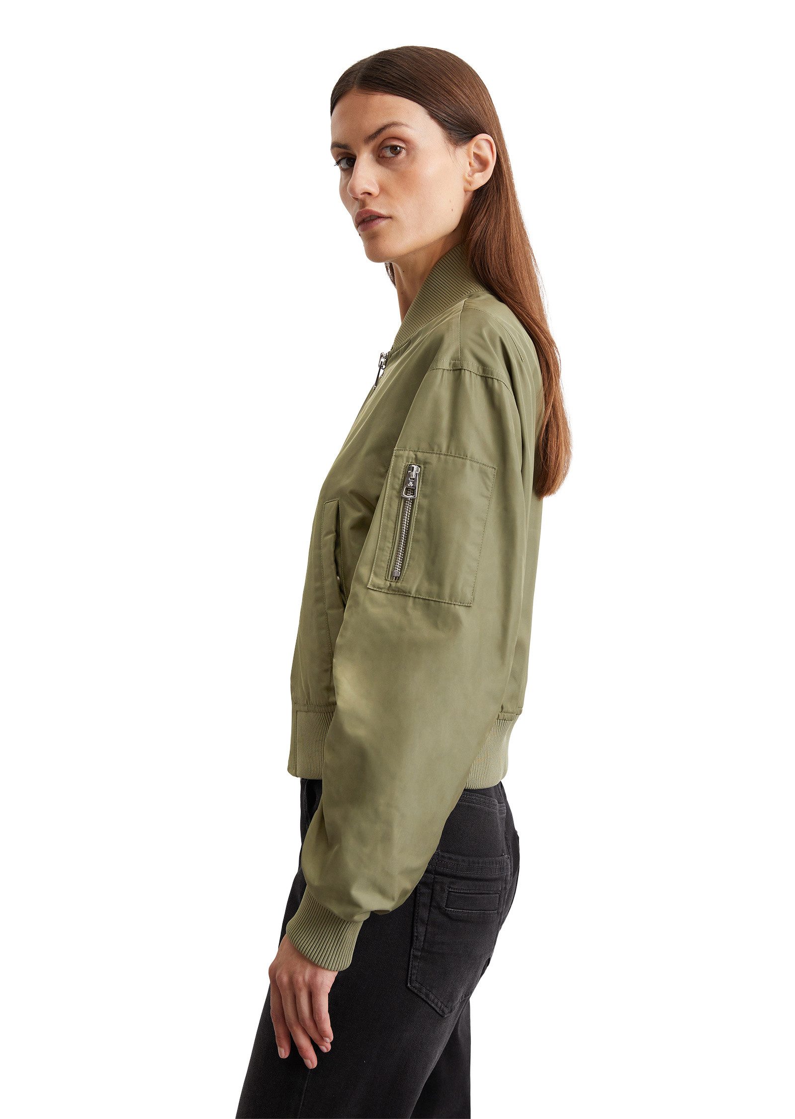 Marc O'Polo Outdoorjacke aus recyceltem Polyester-Twill günstig online kaufen