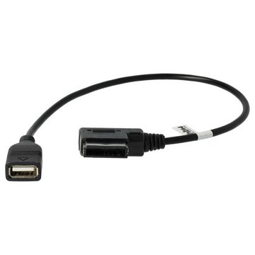 vhbw passend für Audi MMI 3G-System 2006+, A3, A4, A1, TT, Q5, Q7, A8, A5, Audio-Kabel