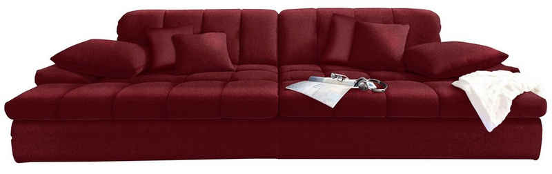 Mr. Couch Big-Sofa »Biarritz 2«, wahlweise mit Kaltschaum (140kg Belastung/Sitz) und Kopfteilverstellung