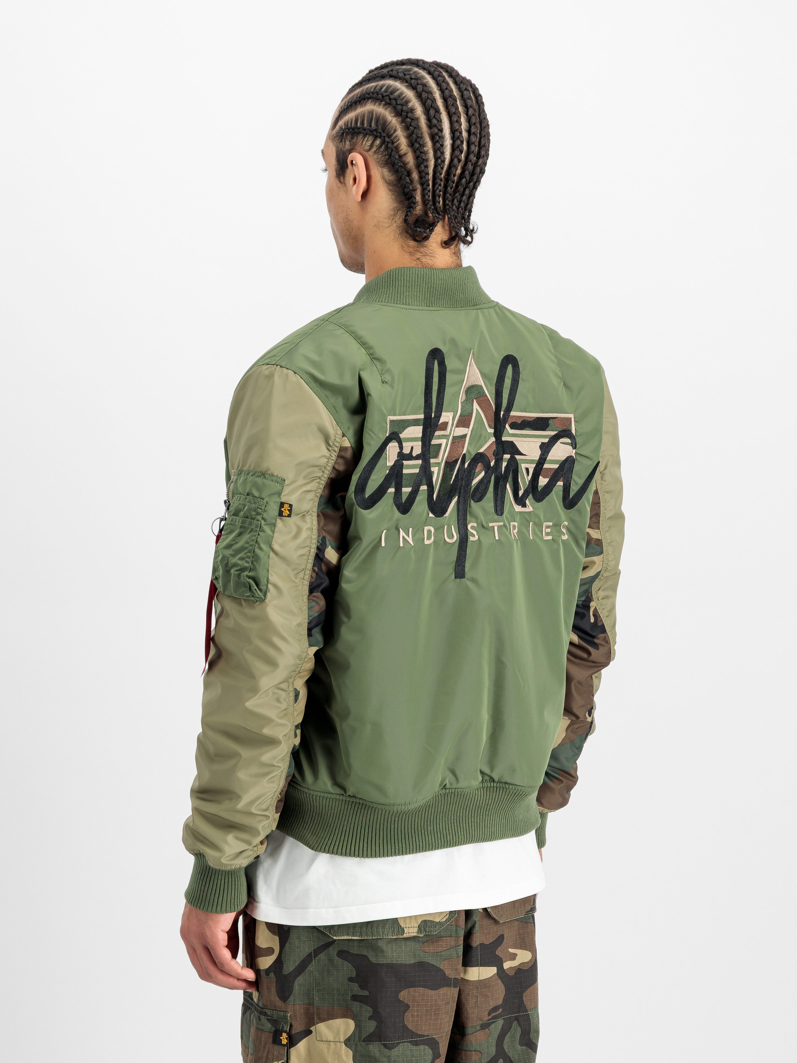 Alpha Industries Bomberjacke MA-1 Camo BE günstig online kaufen