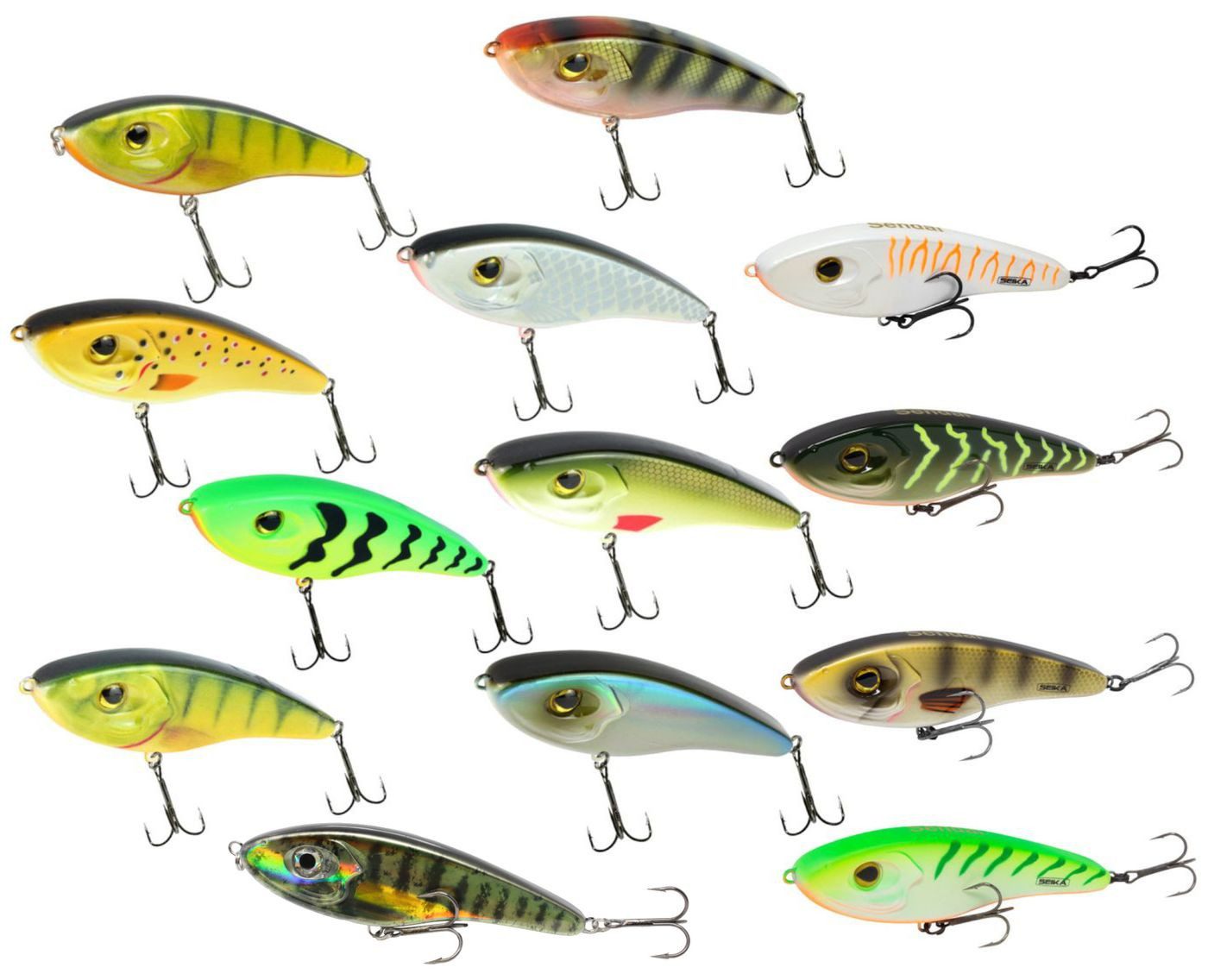 Seika Pro Kunstköder Seika Pro Wobbler Sendai 11,5cm 32g - Jerkbait