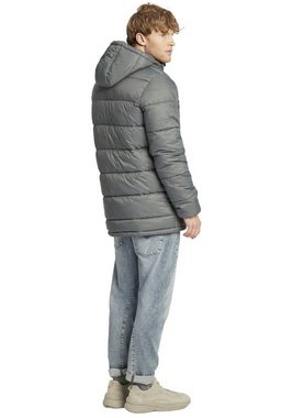 Blend Outdoorjacke BLEND Herren Winter-Parka Stepp-Jacke mit leichter Füllung Hollang Jacke Grau