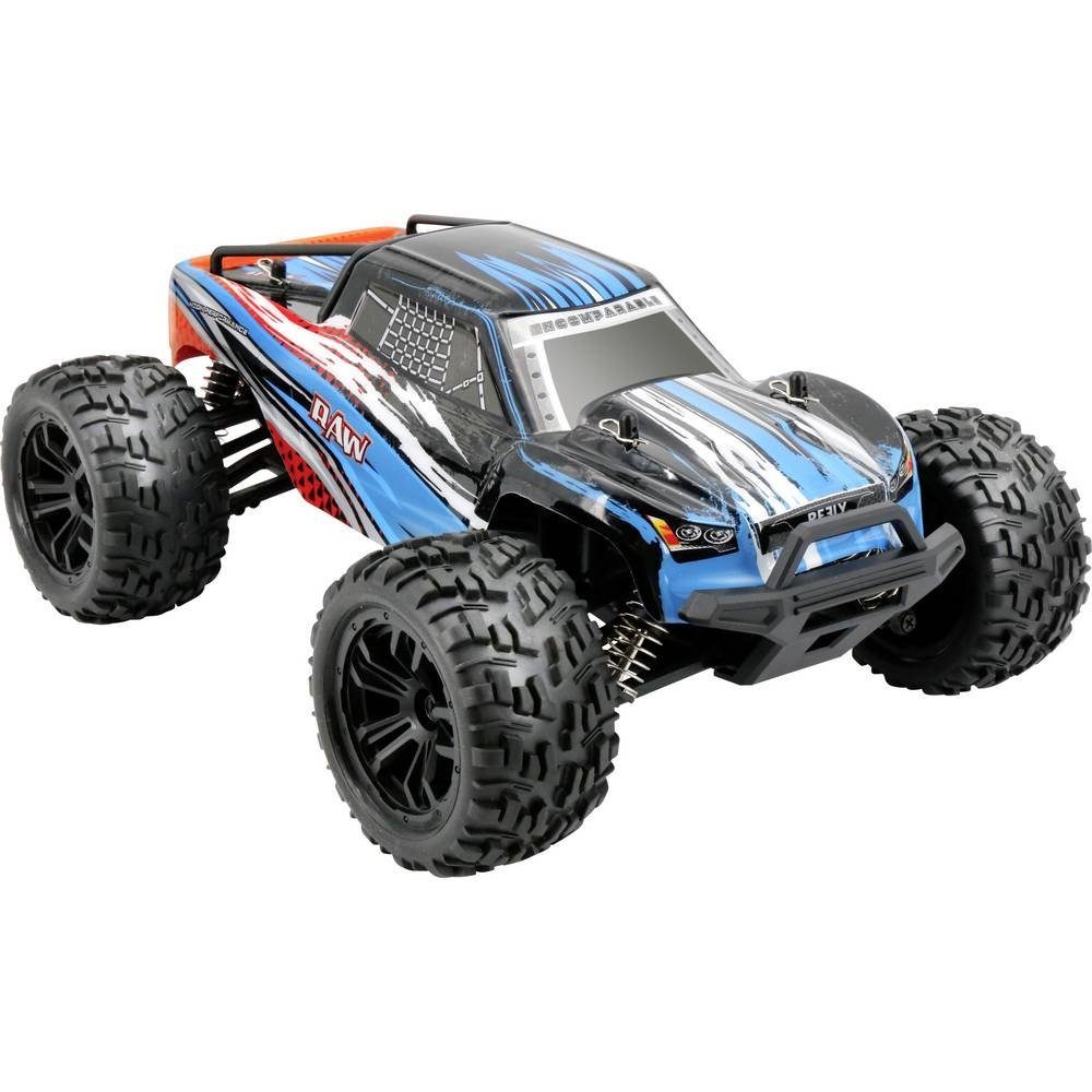 Reely RC-Auto 1:14 Raw Monstertruck 4WD RtR RE-7171113, Inkl. Akku und Ladegerät