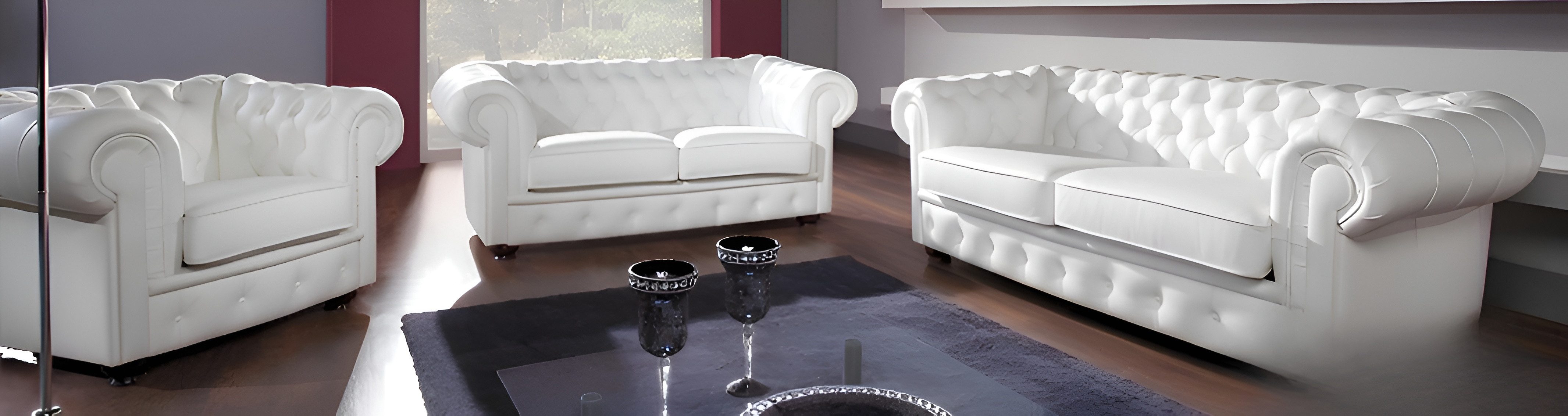 Xlmoebel Chesterfield-Sofa Elegantes Chesterfield-Sofa in hochwertiger Polsterung, Hergestellt in Europa