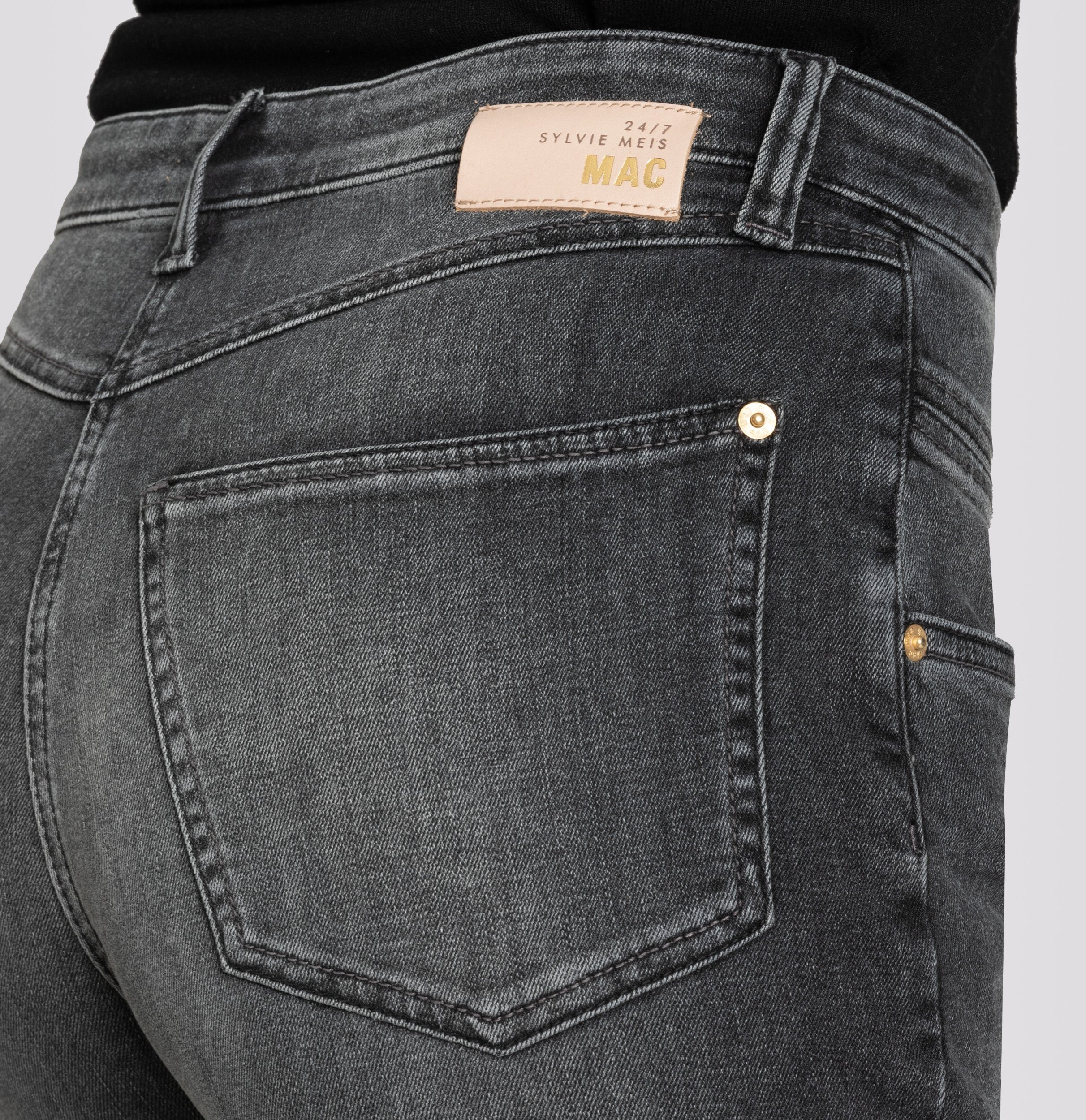 Grau 5-Pocket-Jeans Jeans D955 MAC