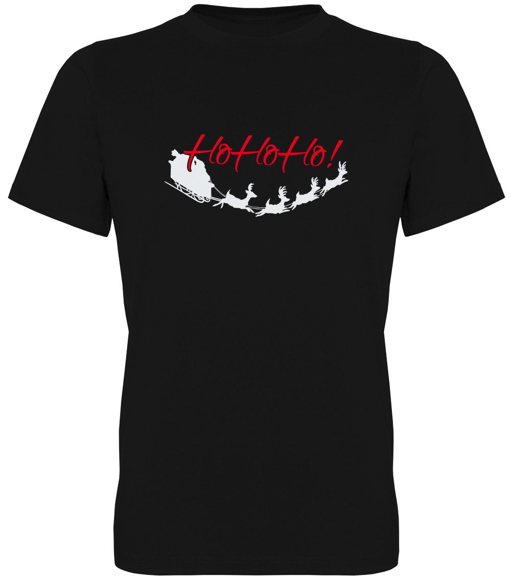 T-Shirt Ho Ho Ho – Rentierschlitten