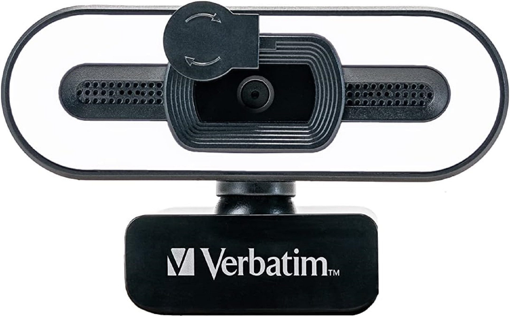 Verbatim Verbatim AWC-02 Webcam – Full-HD 1080p für Büro und Homeoffice Webcam