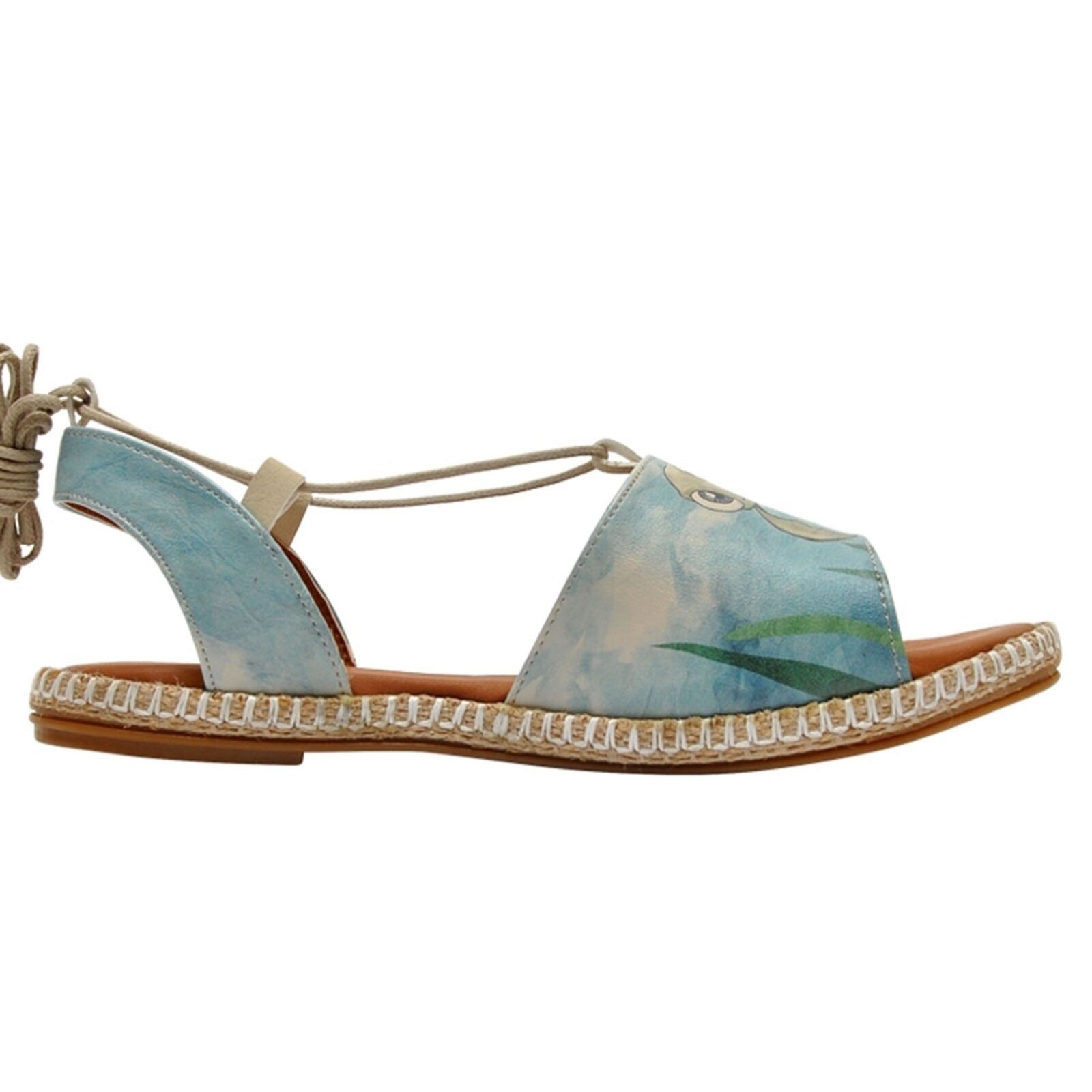 DOGO Hazel Victor Bicycles Damen Sandalen, Hazel Spread Your Wings Sandale Handgefertigt