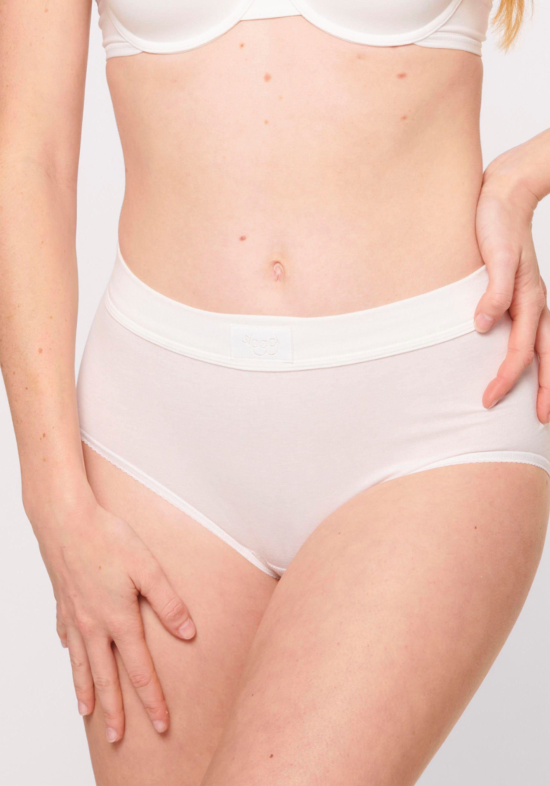sloggi Maxislip "Double Comfort", (2er Pack), Baumwollmix, elastisch, weich günstig online kaufen