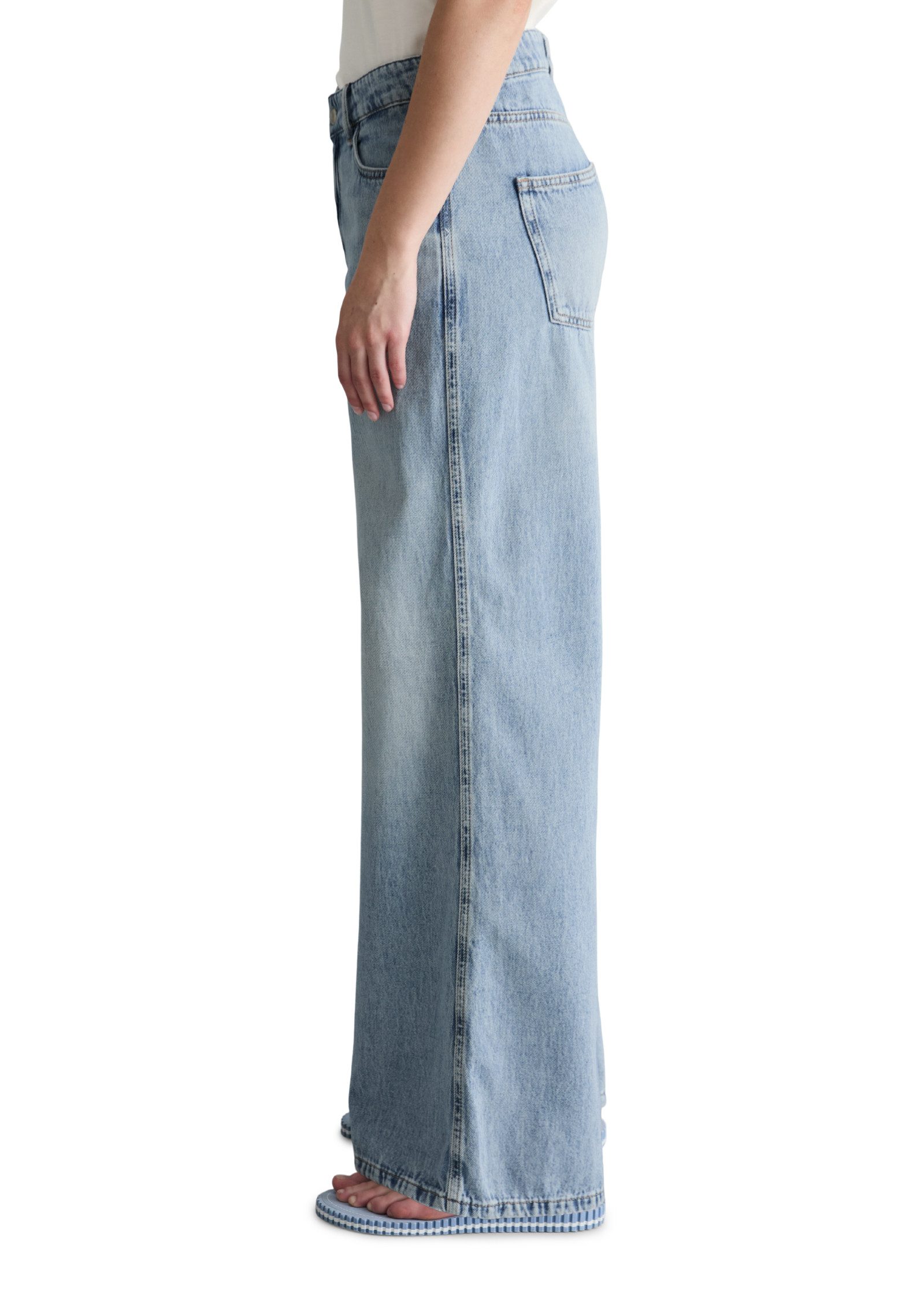 Marc O'Polo DENIM Weite Jeans aus Rigid Denim – Bild 2 von 5