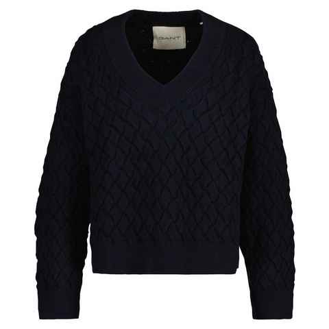 Gant Strickpullover V-Pullover