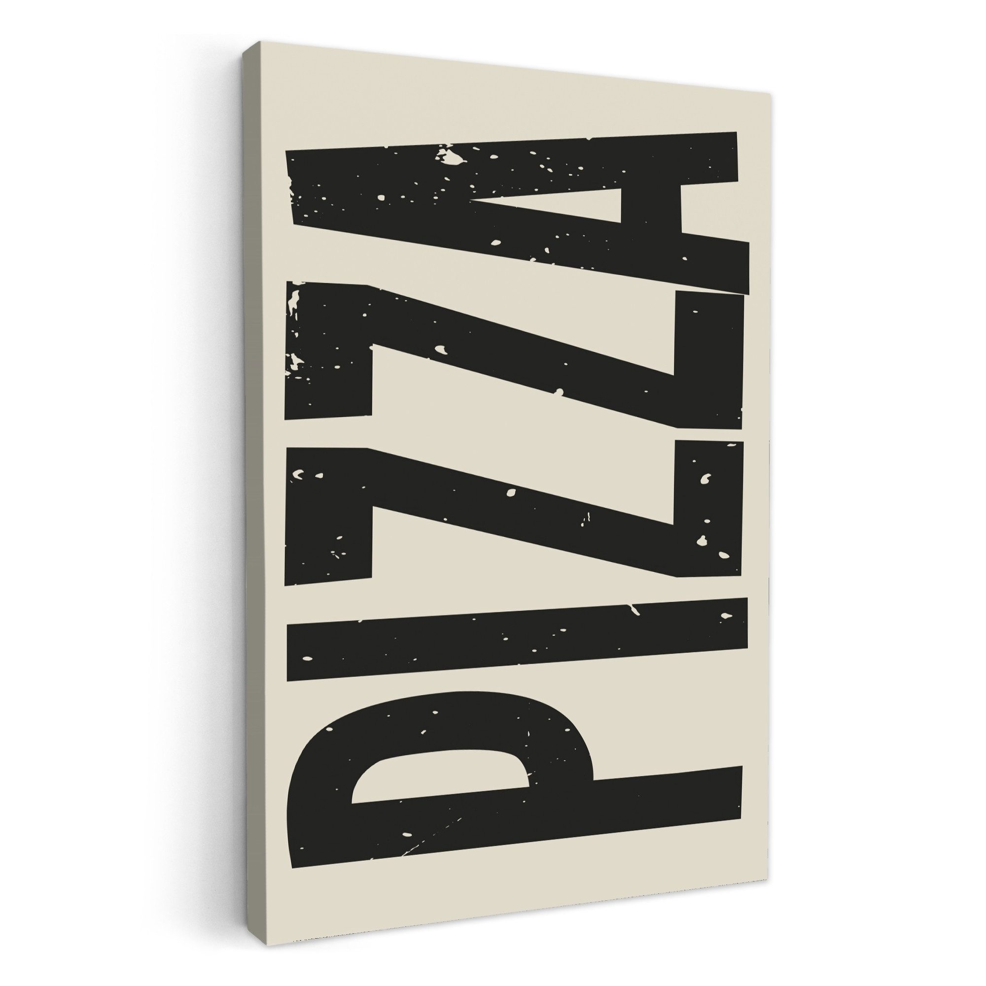 OneMillionCanvasses® Leinwandbild Pizza - Dekoration - günstig online kaufen