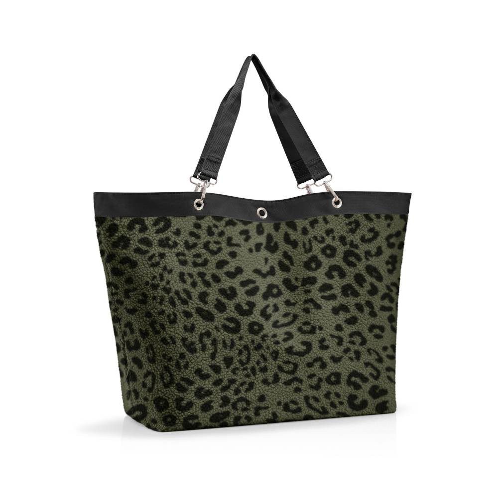 REISENTHEL® Shopper reisenthel shopper XL teddy leo olive ZU5055 grün Strandtasche Tasche