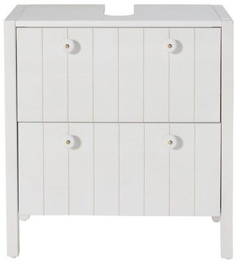 Home affaire Waschbeckenunterschrank Tina Badmöbel, Schrank, Breite 60 cm, Massivholz