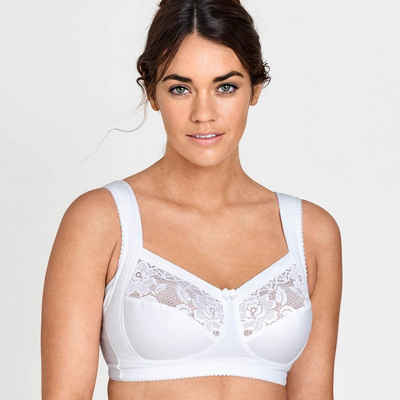MISS MARY Bügelloser BH »Lovely Lace Support - 2393 - Weiß«
