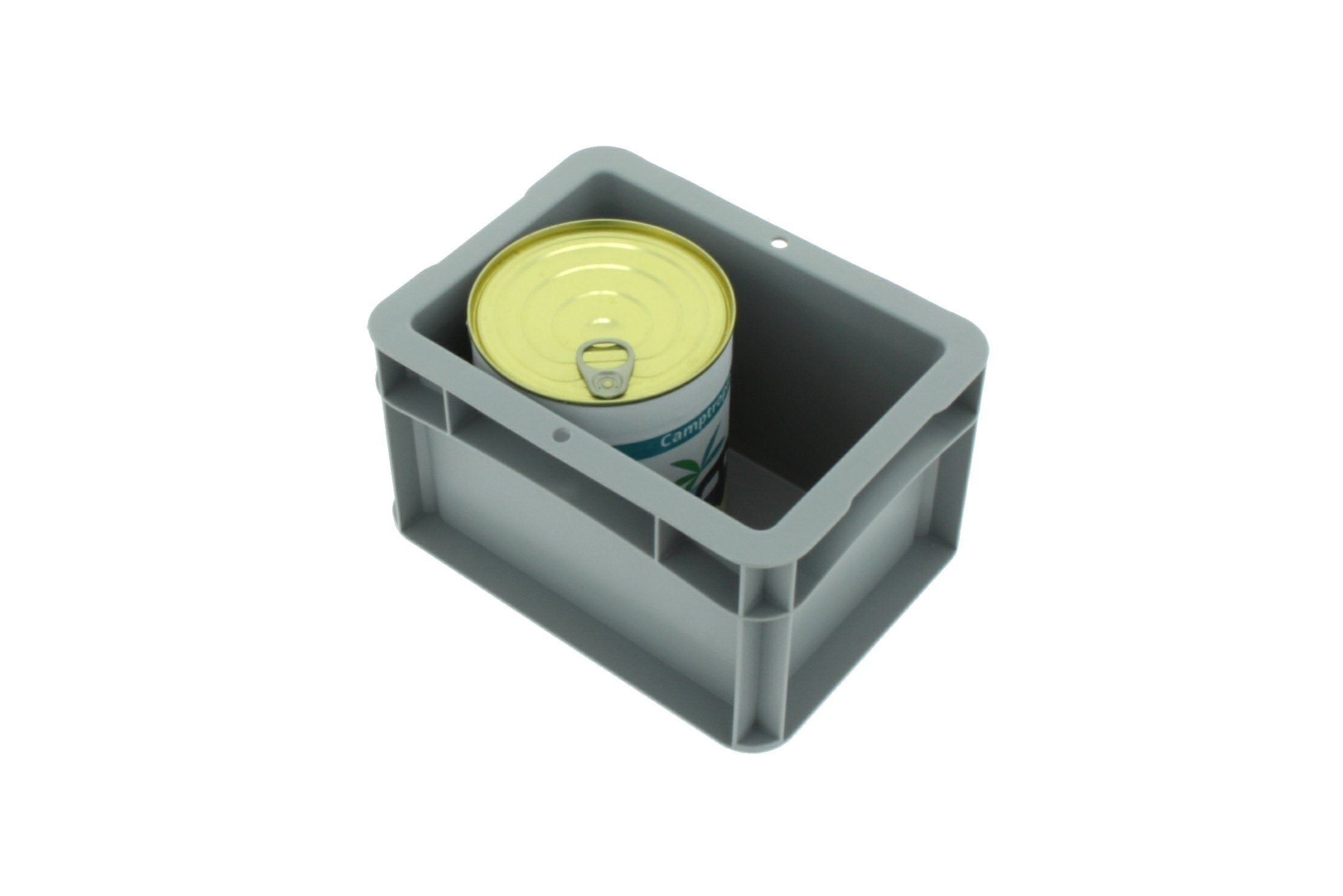 SURPLUS Allzweckkiste Eurobox - Farbe: Grau - Größe: UltraSmall 20x15x12cm 2,2L