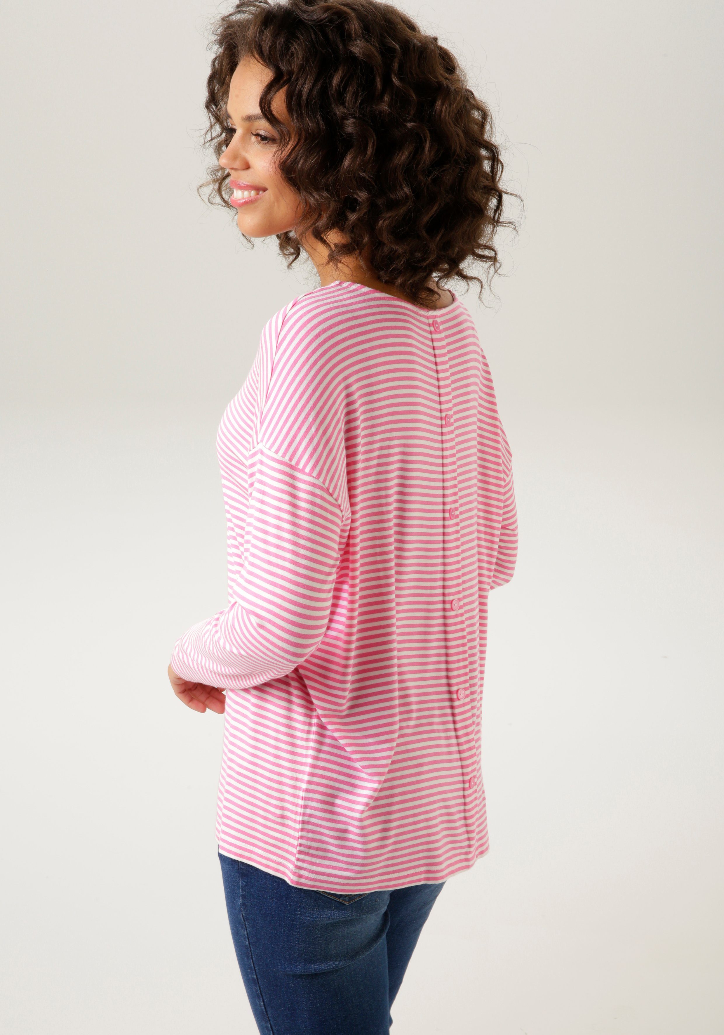Aniston CASUAL Langarmshirt der Clou: die günstig online kaufen