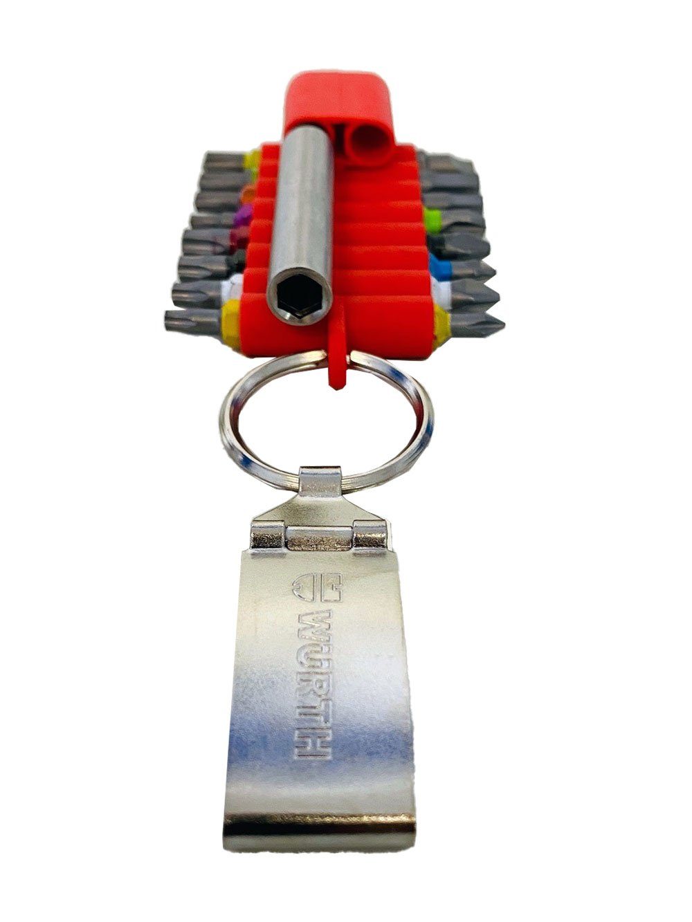 Würth Bit-Set Würth Bit-Set mit Metall-Gürtelclip 17-teilig; 1/4" Aufnahme, 17-St.