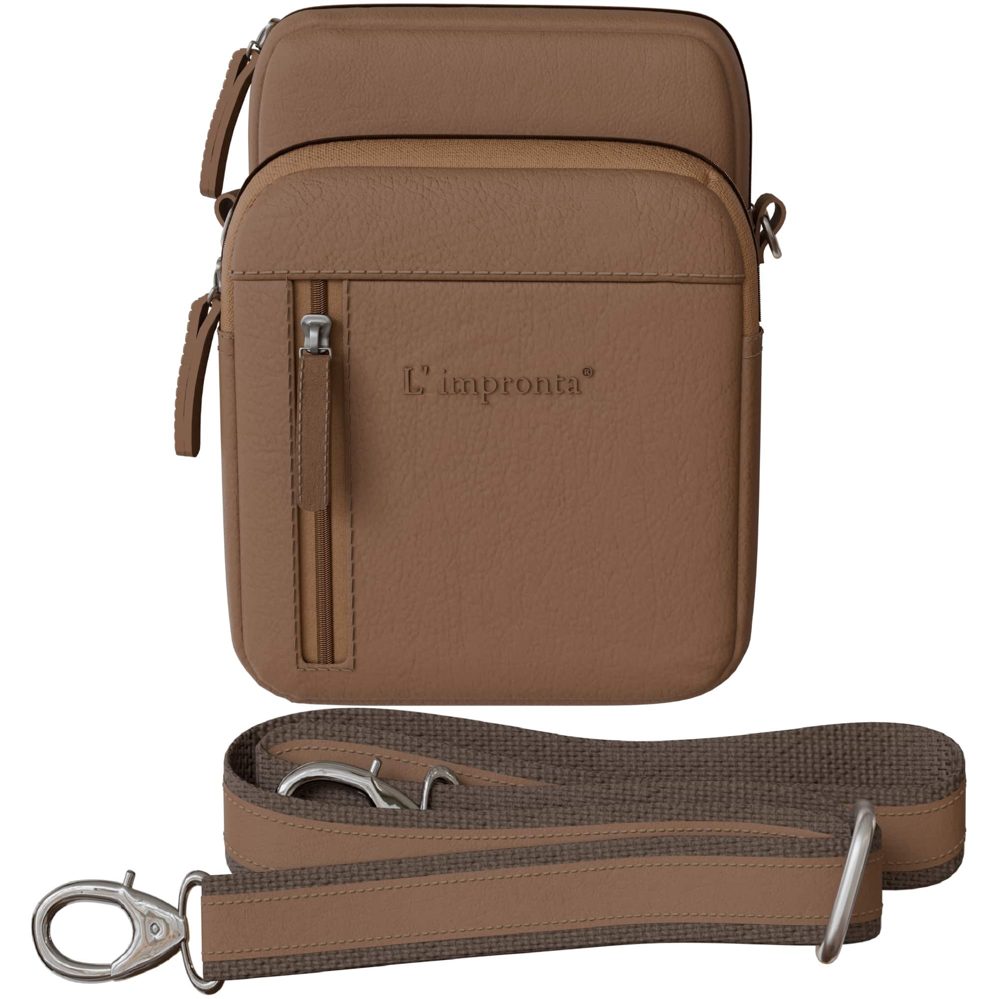 BEZLIT Henkeltasche Herren Umhängetasche Schultertasche Echtleder Italien 30639 (1-tlg)