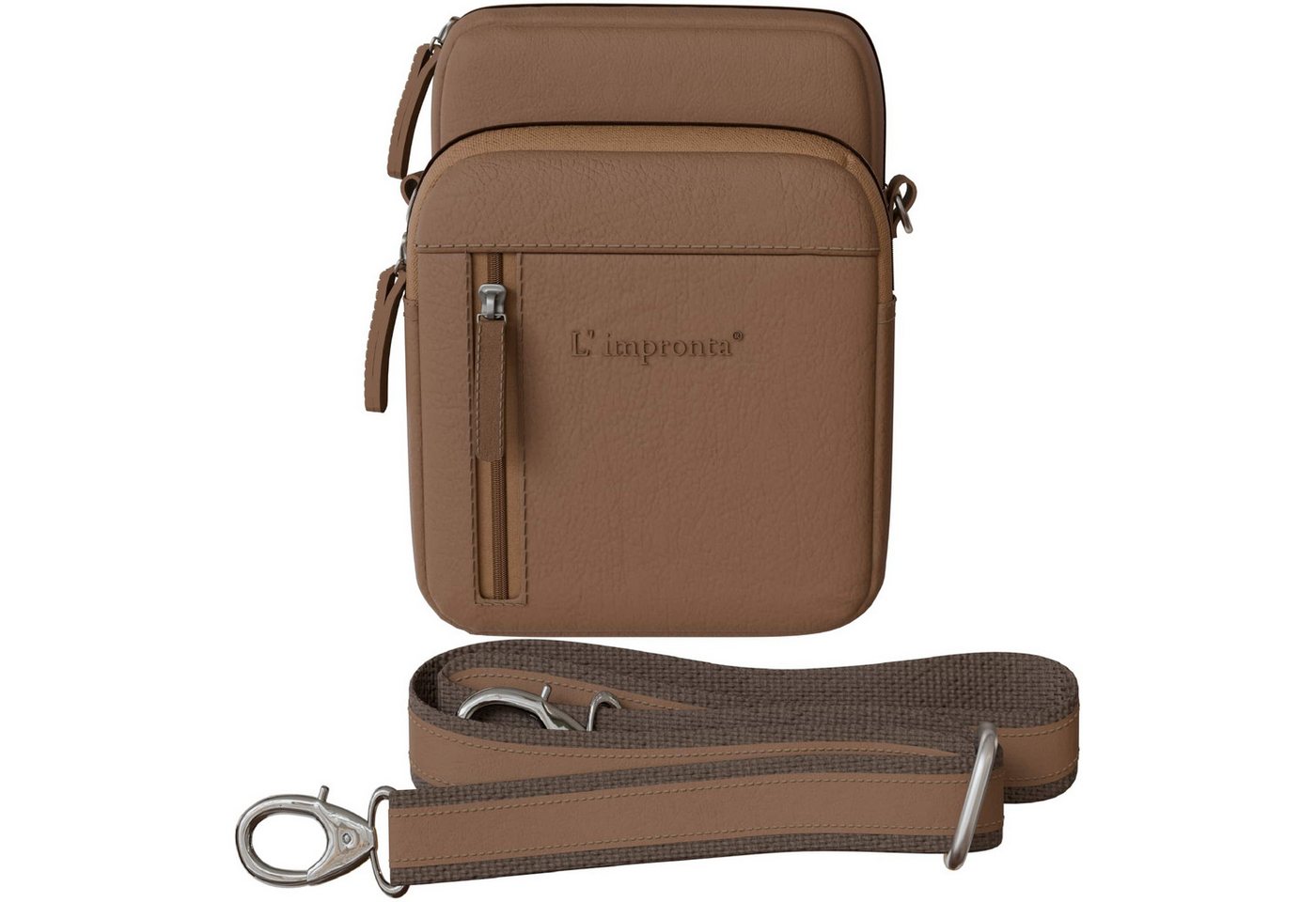 BEZLIT Henkeltasche Herren Umhängetasche Schultertasche Echtleder Italien 30639 (1-tlg), im eleganten Look
