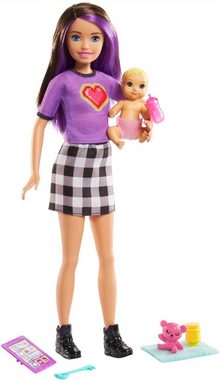 Barbie Anziehpuppe Skipper Babysitters Inc. Skipper & Baby Puppe, inklusive Zubehör