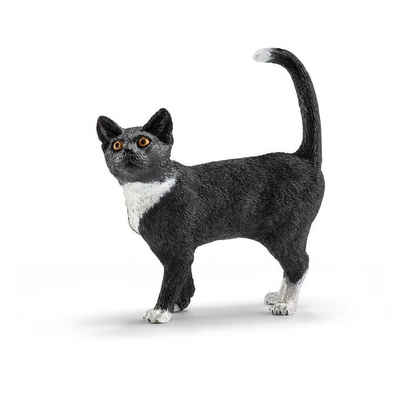 Schleich® Spielfigur Katze, stehend, (1-tlg), Detailgetreu