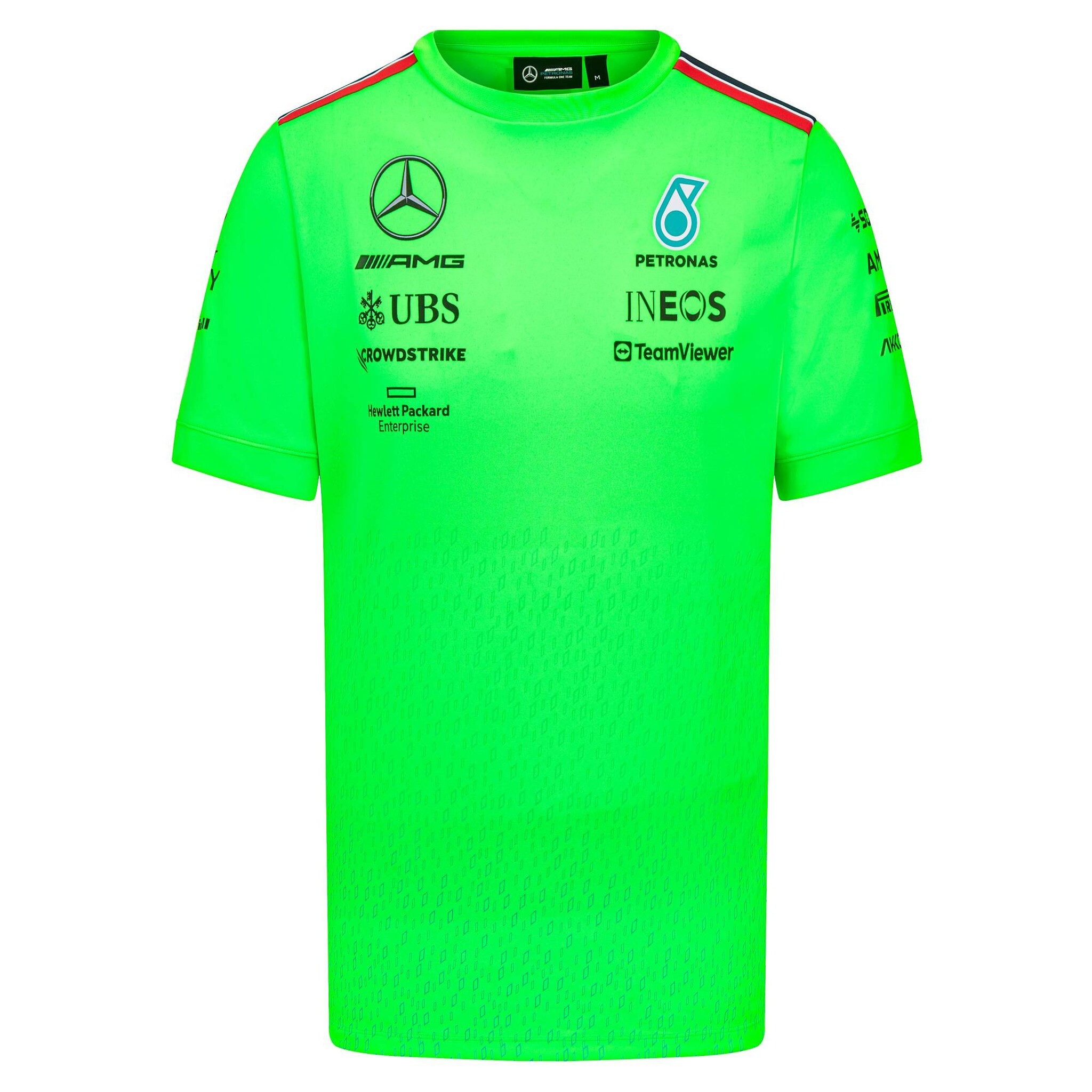 Mercedes AMG Petronas T-Shirt Mercedes AMG Petronas Team T-Shirt 2023 - grün